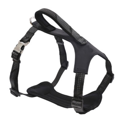 Pet Life Geo-Prene' 2-In-1 Shock Absorbing Neoprene Padded Reflective Leash Dog Harness