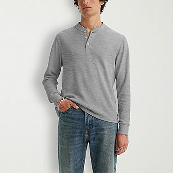 Levi's® Mens Long Sleeve Regular Fit Thermal Henley Shirt - JCPenney
