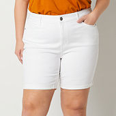 Xersion Womens Plus Pull-On Short - JCPenney