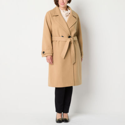 Liz Claiborne Belted Midweight Peacoat