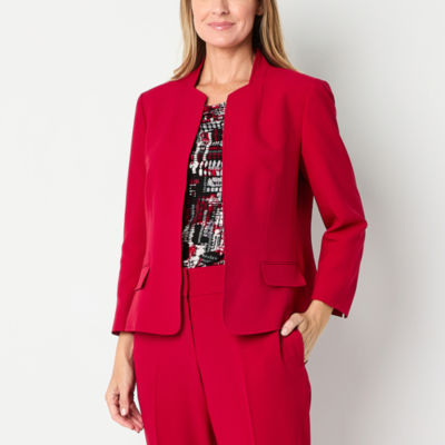 Black Label by Evan-Picone Womens Classic Fit Suit Jacket