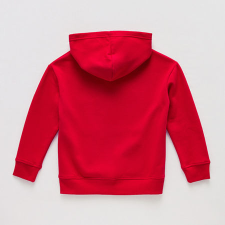 Thereabouts Little & Big Boys Fleece Hoodie, Xl (18-20) Husky, Red