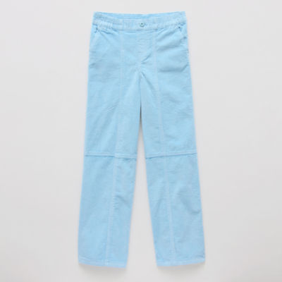 Thereabouts Little & Big Girls Corduroy Wide Leg Cargo Pant