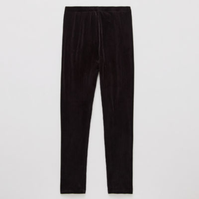 Thereabouts little big girls ribbed velour full length leggings