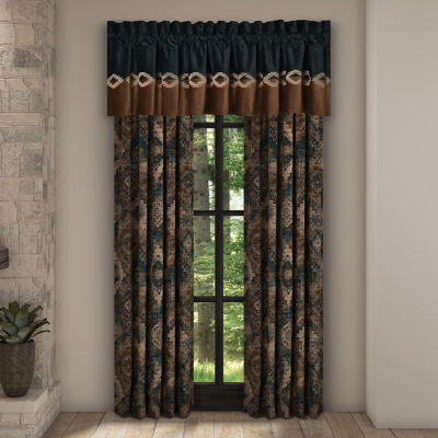 Queen Street Benson Rod Pocket Tailored Valance
