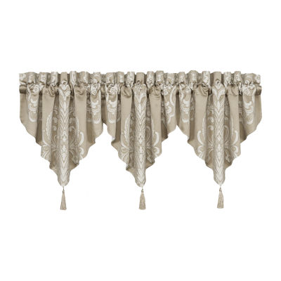Royal Court Potenza Rod Pocket Ascot Valance