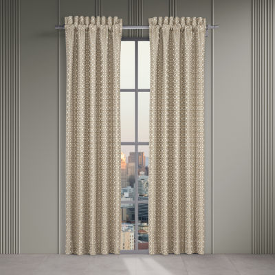 Queen Street Avelyn Rod Pocket Room Darkening Set of 2 Curtain Panel