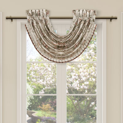 Queen Street Pecora Rod Pocket Waterfall Valance