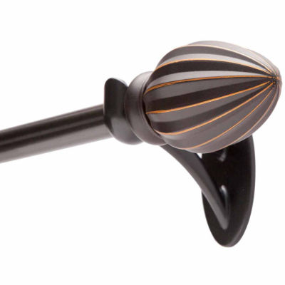 Kenney® Fast Fit™ Easy Install Bailey Curtain Rod