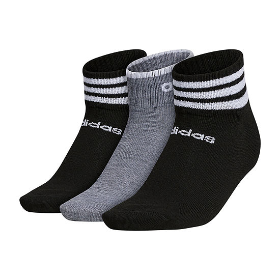 adidas 3 Pair Low Cut Socks Womens