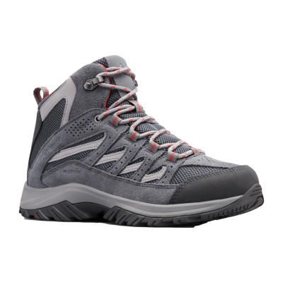 Columbia Womens Crestwood Mid Waterproof Flat Heel Hiking Boots JCPenney