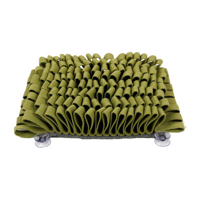 Pet Life Sniffer Grip' Interactive Anti-Skid Suction Snuffle Dog Feeding Mat
