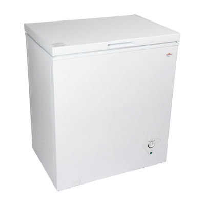 Koolatron Compact Chest Freezer 5.0 cu ft (155L) White Manual Defrost, Color White JCPenney