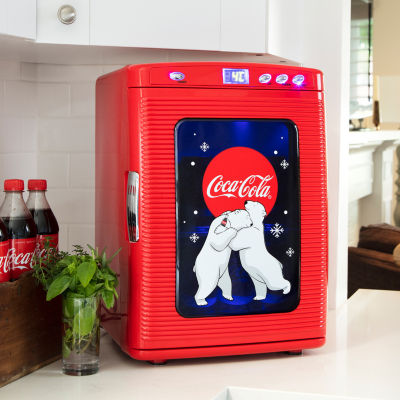 Coca-Cola 28 Can Portable Cooler Warmer with Display AC/DC 25L (26 qt)