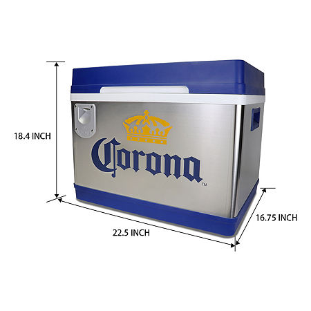 Koolatron Corona Cruiser Thermoelectric Cooler, One Size, Silver