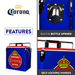 Koolatron Corona® Retro Ice Chest Cooler with Bottle Opener 13L
