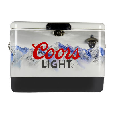 Coors Light Ice Chest Cooler with Bottle Opener- 51L (54 qt)- 85 Cans