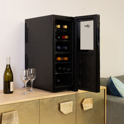 Koolatron Bottle Dual Zone Wine Cooler Freestanding Wine Fridge