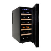 BLACK+DECKER Thermoelectric Wine Cooler Refrigerator with Mirrored Front,  Freestanding 12 Bottle Wine Fridge, BD60336 - Yahoo Shopping