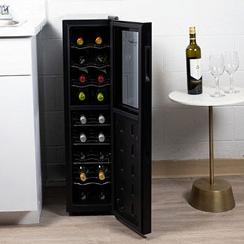 Black+decker 26-Bottle Capacity Wine cellar Black