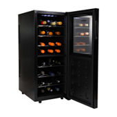  BLACK+DECKER Wine Cooler 8 Bottle, Wine Fridge Thermoelectric  with Mirrored Front, Freestanding Wine Cooler Refrigerator & LED Display,  BD60326 : Home & Kitchen