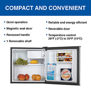 Buy Mini Fridge with Freezer, 90L/3.2CU.FT Double Door Compact