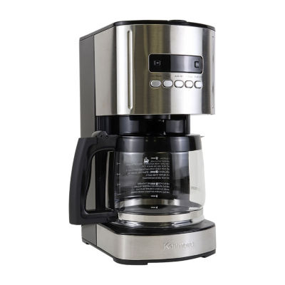 Kenmore Aroma Control Programmable 12-cup Coffee Maker- Black/Stainless