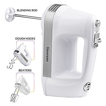 Hamilton Beach Professional 5 Speed Hand Mixer with Easy Clean Beaters  62664, Color: Silver - JCPenney