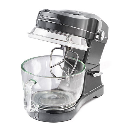 Kenmore Elite Ovation 5 Qt Stand Mixer With Pour-In Top- 500W- Grey, One Size, Silver