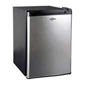 BLACK+DECKER 3.2-Cu. Ft. Compact Refrigerator - Stainless Steel