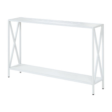 Tucson Console Table, One Size, White