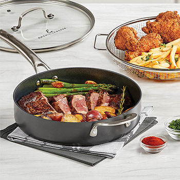 Emeril Everyday Hard Anodized Nonstick Forever Fry Pan - Black - 12 in