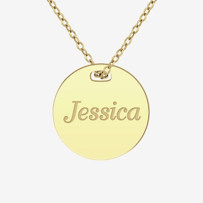Womens 24K Gold Over Silver Pendant Necklaces