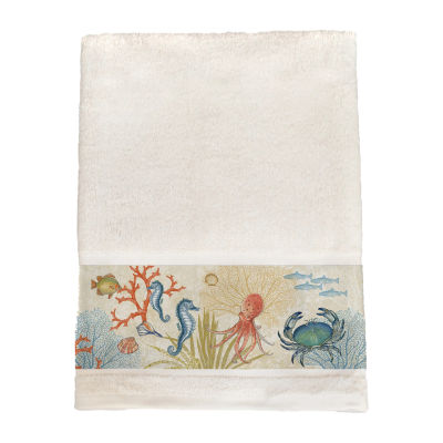 Laural Home Oceana Bath Towel OC2751BT, Color Blue JCPenney