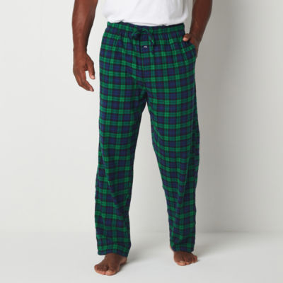 St. John's Bay Mens Flannel Big & Tall Pajama Pants