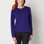 PSK Collective Womens Long Sleeve Hoodie, Color: Navy - JCPenney
