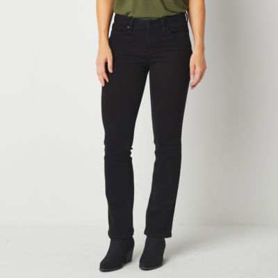 A.n.a-Tall Womens Mid Rise Slim Fit Bootcut Jean