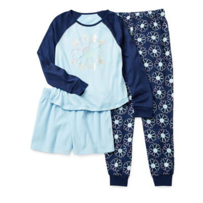 Thereabouts Little & Big Girls 3-pc. Pajama Set