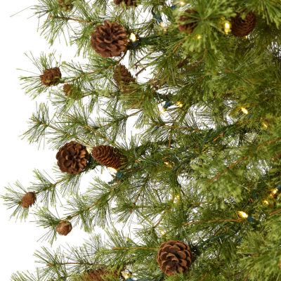 Nearly Natural Wyoming Faux Foot Pre-Lit Christmas Tree