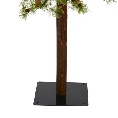 Nearly Natural Wyoming Faux Foot Pre-Lit Christmas Tree