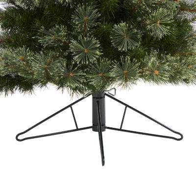 Nearly Natural Cashmere Slim Faux 5 Foot Pre-Lit Christmas Tree