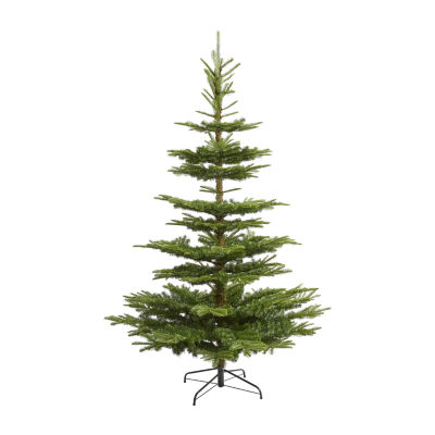 Nearly Natural Layered 7 1/2 Foot Spruce Christmas Tree