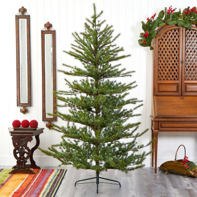 Nearly Natural 7 Foot Pine Christmas Tree