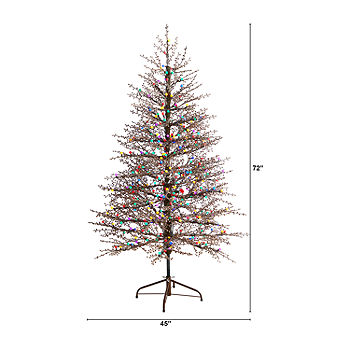 72 inch Frosted Christmas Tree