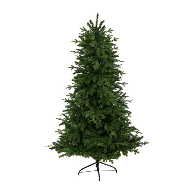 Nearly Natural Montreal Faux 6 Foot Pre-Lit Spruce Christmas Tree