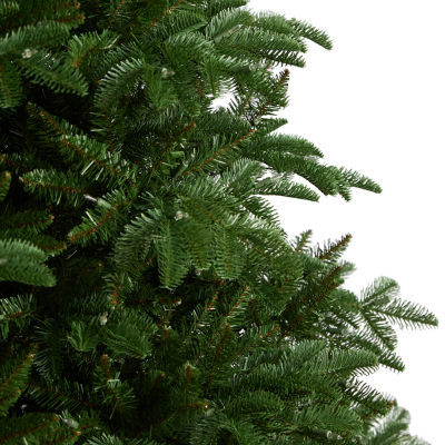 Nearly Natural Faux 8 Foot Pre-Lit Spruce Christmas Tree