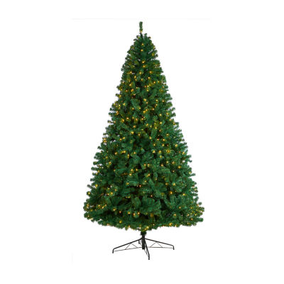 Nearly Natural Northern Tip Faux 9 Foot Pre-Lit Christmas Tree