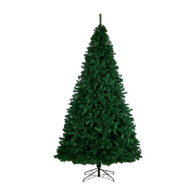 Nearly Natural Faux 10 Foot Pre-Lit Christmas Tree