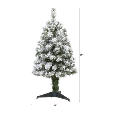 Nearly Natural Faux Douglas 3 Foot Fir Christmas Tree