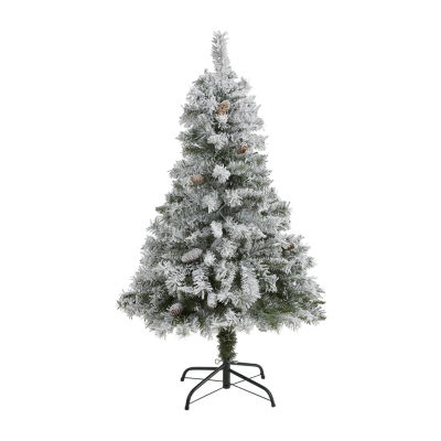 Nearly Natural Faux 4 Foot Pine Christmas Tree